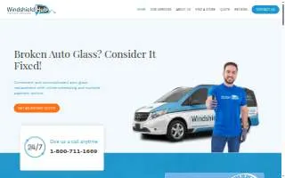 WindshieldHUB of New York website