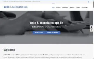 Zelin & Associates CPA LLC website