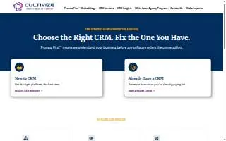 Cultivize website