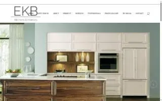 EKB Kitchens website