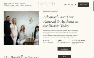 Laser Arts Studio website