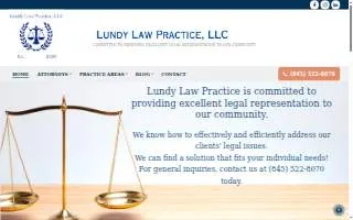 Lundy Law Practice, LLC website
