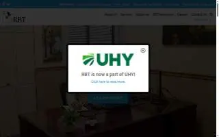 RBT CPAs, LLP of Newburgh website