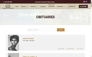 Rhodes Funeral Home of Newburgh website