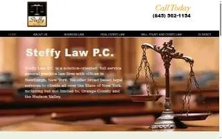 Steffy Law P.C. website