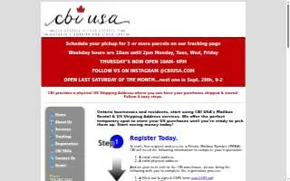 Cbi USA website