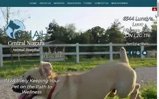 Central Niagara Animal Hospital website