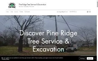 Pineridge Tree Service website