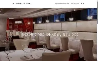 Scordino Design website