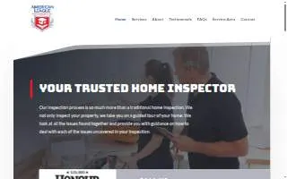 American League Home Inspection of North Amityville website
