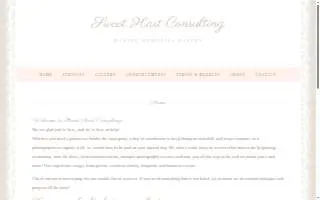 Sweet Hart Consulting website
