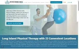 Within Normal Limits Physical Therapy | Amityville website