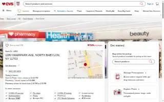 CVS Photo of North Babylon website