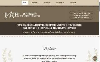 Journey Mental Health Counseling Services, PLLC of North Babylon website