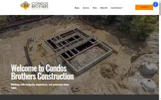 Condos Brothers Construction Corp website