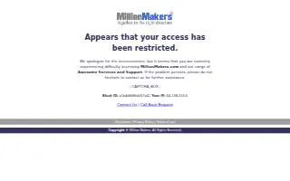 Million Makers USA of North Bay Shore website