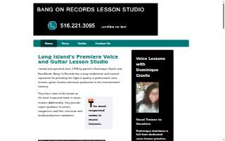 Bang On Records Lesson Studios