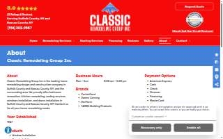 Classic Remodeling Group Inc