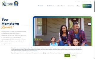 Contour Mortgage website