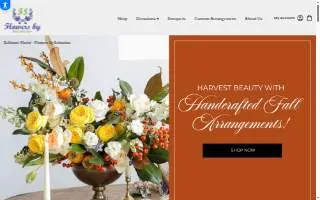Flowers by Sebastian website