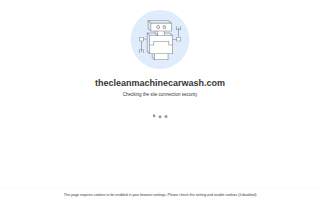 The Clean Machine
