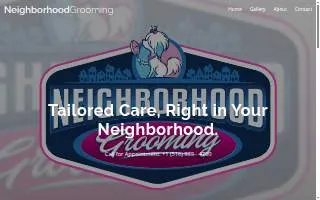Neighborhood Grooming website