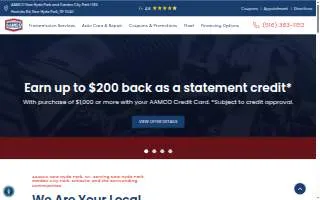 AAMCO Transmissions & Total Car Care of North New Hyde Park website