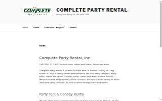 Complete Party Rental of North New Hyde Park