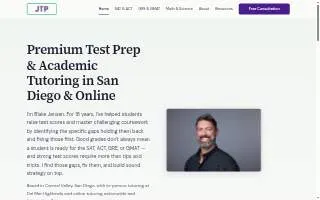 Jensen Test Prep - SAT Prep Floral Park website
