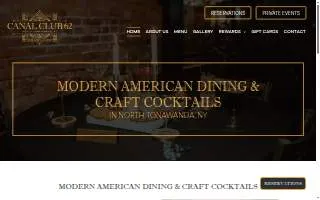 Canal Club 62 website