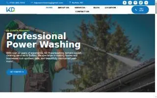 KD Power Washing and Cleaning of North Tonawanda website