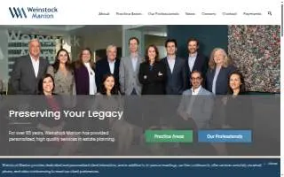 Weinstock Law, PLLC of North Valley Stream website