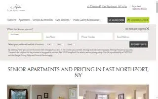 Atria East Northport website