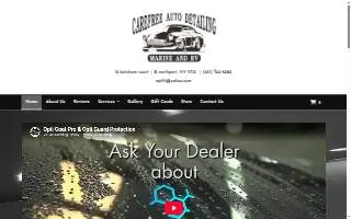 Carefree Auto Detailing website