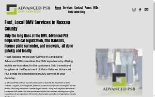 Advanced PSB - Mobile DMV Services Long Island
