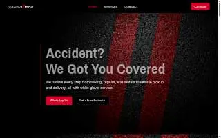 Collision Depot Inc website