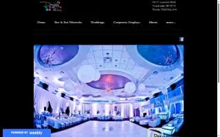 Dazzling Parties website