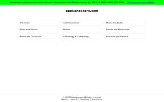 Luxury Appliance Care