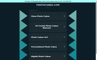 Photo Cube Studios of Oceanside website