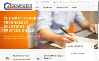 C4 Computer Consulting website