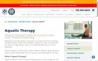 Claxton- Hepburn Aquatic Therapy