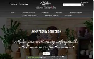 Uptown Floral Shoppe Inc website