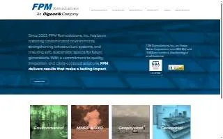 FPM Remediations, Inc. website