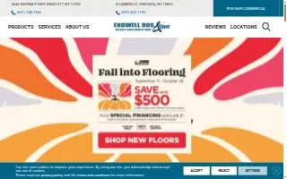 Endwell Rug & Floor website