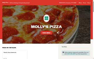 Molly’s Pizza