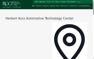 Herbert Kurz Automotive Technology Center website