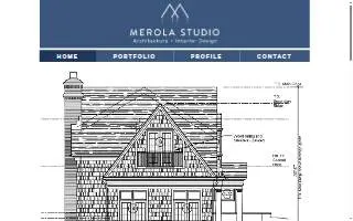 merola-architecture website