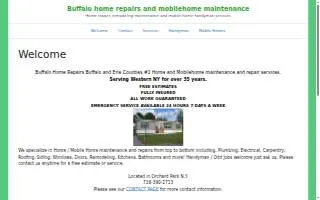 Buffalo Home Repairs website