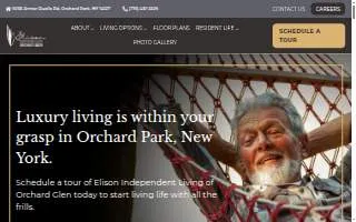 Elison Independent Living of Orchard Glen website