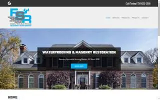 FSR Contracting Inc website